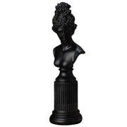 Statue Buste Grecque Noir I Le Monde Des Statues 