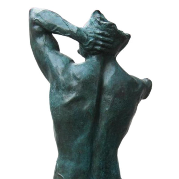 Statue Bronze Homme Bleu I Le Monde Des Statues 