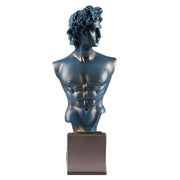 Statue Buste Homme Bleu I Le Monde Des Statues 