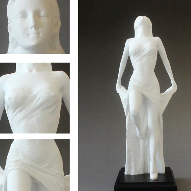 Statue Femme Miss Blanche I Le Monde Des Statues 