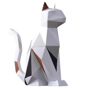 Statue Origami Chat I Le Monde Des Statues 