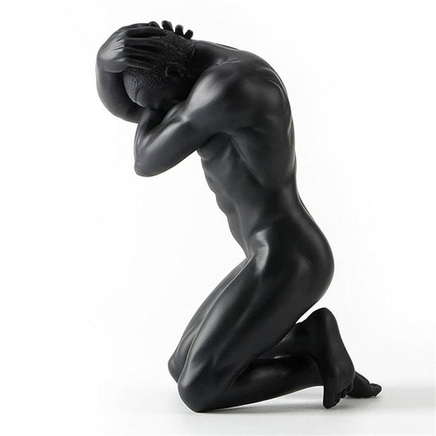 Statue Homme Noir I Le Monde Des Statues 